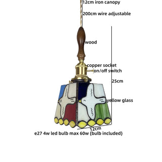 Celako™ Aurivitra Pendant Light | Glass Bedroom Lighting