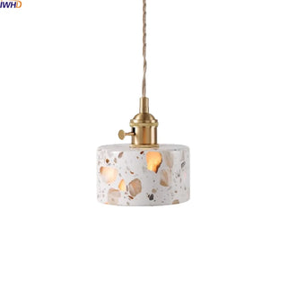 Celako™ Terzia Pendant Light | Terrazzo Wabi Sabi Bedroom Lighting