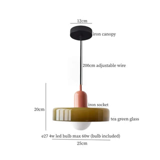 Celako™ Vitresse Pendant Light | Glass Kitchen Island Lighting