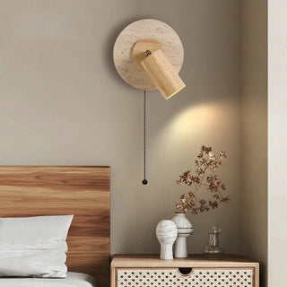 Celako™ Travaro Wall Light | Travertine Hallway Lighting