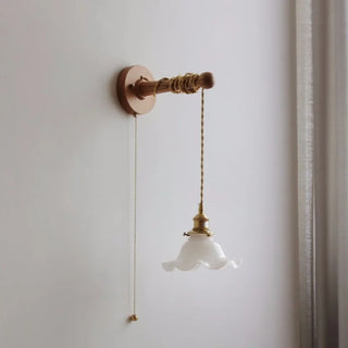Celako™ Ceruleo Wall Light | Ceramic Hallway Lighting