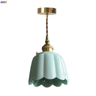 Celako™ Nymphaea Pendant Light | Ceramic Dining Room Lighting