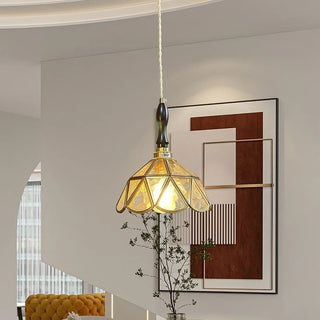 Celako™ Aureolux Pendant Light | Glass Bedroom Lighting