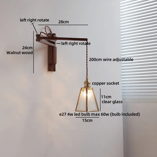 Celako™ Aureole Wall Light | Glass Living Room Lighting