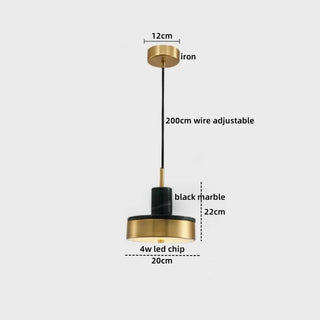 Celako™ Marmor Pendant Light | Marble Dining Room Lighting