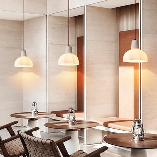 Celako™ Albatre Pendant Light | Yellow Travertine Kitchen Island Lighting