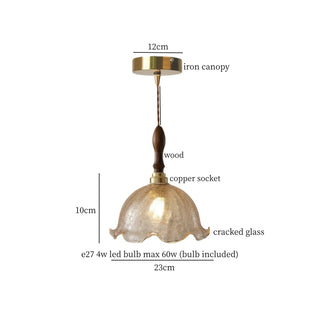 Celako™ Ampulla Pendant Light | Glass Bedroom Lighting