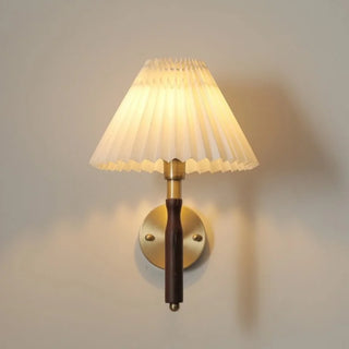 Celako™ Copera Wall Light | Copper Fabric Bedroom Lighting