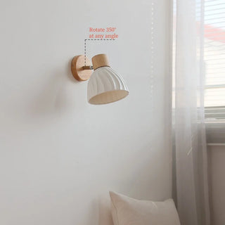 Celako™ Niveous Wall Light | Ceramic Bedroom Lighting