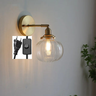 Celako™ Sperla Wall Light | Glass Stone Bedroom Lighting