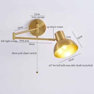 Celako™ Linevo Wall Light | Iron Contemporary Bedroom Lighting