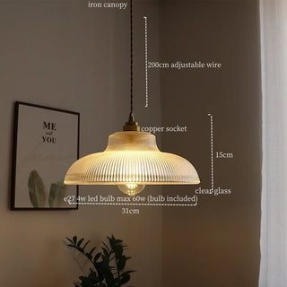 Celako™ Auriglas Pendant Light | Copper Glass Kitchen Island Lighting
