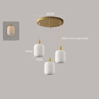 Celako™ Seramia Pendant Light | Ceramic Dining Room Lighting