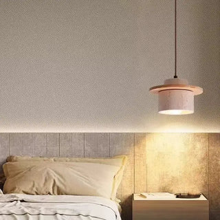 Celako™ Tiburno Pendant Light | Yellow Travertine Bedroom Lighting