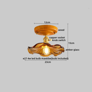 Celako™ Floriva Ceiling Light | Resin Dining Room Lighting