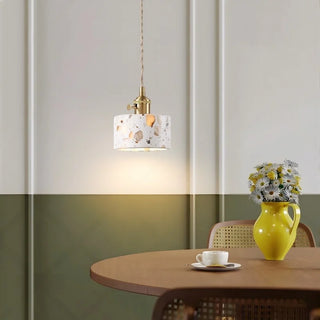 Celako™ Terzia Pendant Light | Terrazzo Wabi Sabi Bedroom Lighting