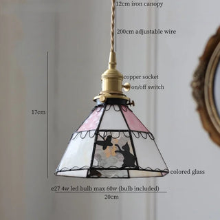 Celako™ Auraglass Pendant Light | Glass Bedroom Lighting