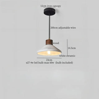 Celako™ Kaolinor Pendant Light | Ceramic Kitchen Island Lighting