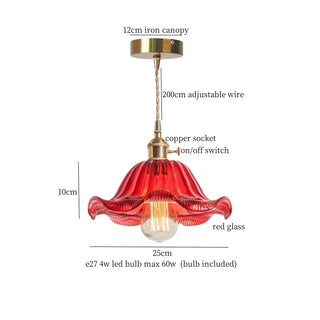 Celako™ Cupralune Pendant Light | Glass Stone Kitchen Island Lighting