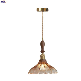 Celako™ Solambre Pendant Light | Amber Glass Kitchen Island Lighting