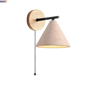 Celako™ Traveno Wall Light | Travertine Bedroom Lighting