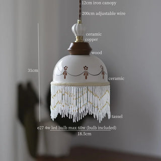 Celako™ Aurecera Pendant Light | Ceramic Nordic Minimalism Bedroom Lighting