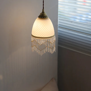 Celako™ Opaline Pendant Light | Glass Dining Room Lighting