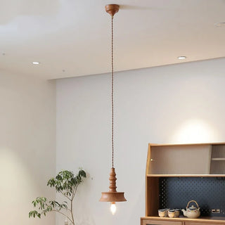 Celako™ Mokura Pendant Light | Wood Bedroom Lighting