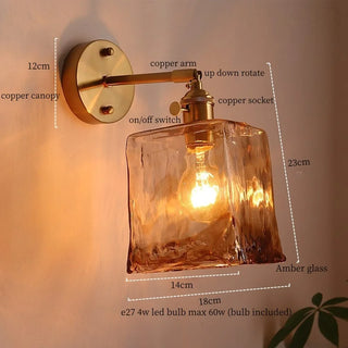 Celako™ Pendula Wall Light | Copper Vintage Bedroom Lighting