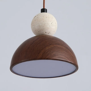 Celako™ Sabitra Pendant Light | Yellow Travertine Iron Kitchen Island Lighting