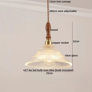 Celako™ Aesora Pendant Light | Glass Bedroom Lighting