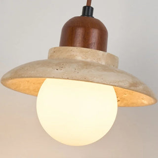 Celako™ Velaterra Wall Light | Yellow Travertine Living Room Lighting