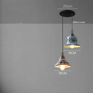 Celako™ Aurelie Pendant Light | Ceramic Dining Room Lighting