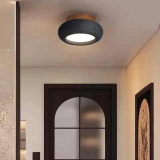 Celako™ Trivara Ceiling Light | Black Travertine Living Room Lighting