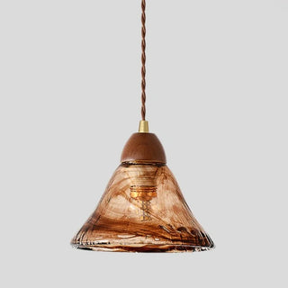 Celako™ Ampora Pendant Light | Glass Bedroom Lighting