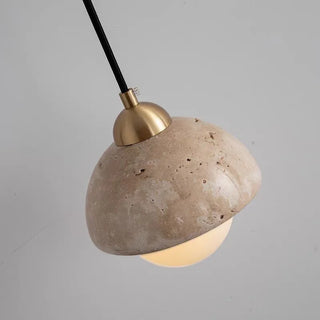 Celako™ Marillo Pendant Light | Yellow Travertine Kitchen Island Lighting