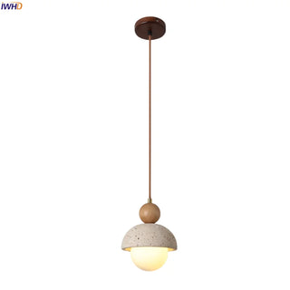 Celako™ Tiverni Pendant Light | Yellow Travertine Modern Style