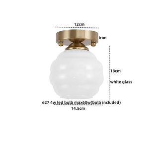 Celako™ Opella Ceiling Light | Glass Iron Dining Room Lighting