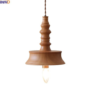 Celako™ Mokura Pendant Light | Wood Bedroom Lighting