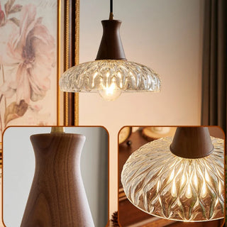 Celako™ Shibui Pendant Light | Glass Bedroom Lighting