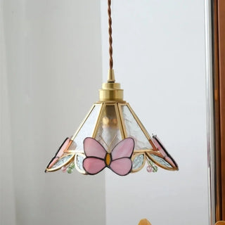 Celako™ Papillia Pendant Light | Glass Tiffany Vintage Living Room Lighting