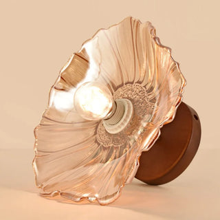 Celako™ Topazio Ceiling Light | Amber Glass Japan Style