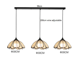 Celako™ Vimina Pendant Light | Rattan Dining Room Lighting