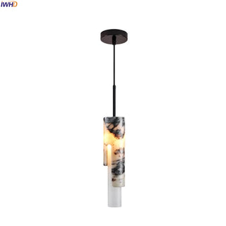 Celako™ Lustrato Pendant Light | Marble Wabi Sabi Modern Living Room Lighting