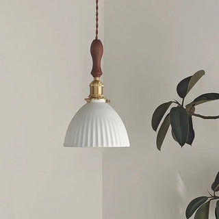 Celako™ Albarelo Pendant Light | White Ceramic Bedroom Lighting
