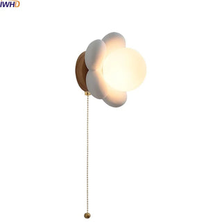 Celako™ Fioral Wall Light | Glass Bedroom Lighting