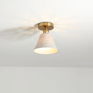 Celako™ Ensora Ceiling Light | White Ceramic Kitchen Island Lighting