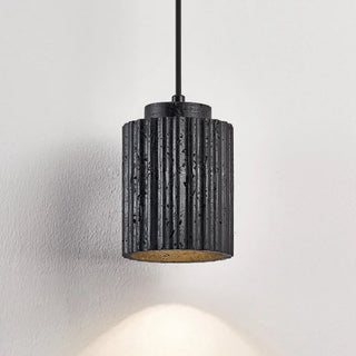 Celako™ Travenir Pendant Light | Black Travertine Kitchen Island Lighting