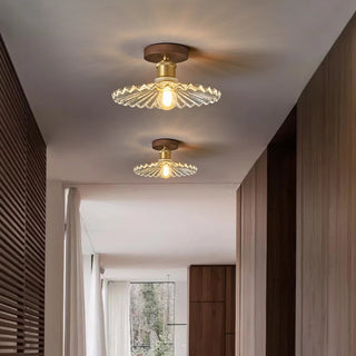 Celako™ Vitrine Ceiling Light | Aluminum Glass Living Room Lighting