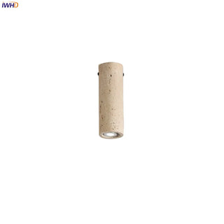 Celako™ Solteris Ceiling Light | Yellow Travertine Kitchen Island Lighting